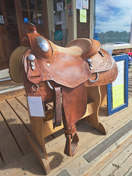 16" Blue Ribbon Western Equitation Show Saddle