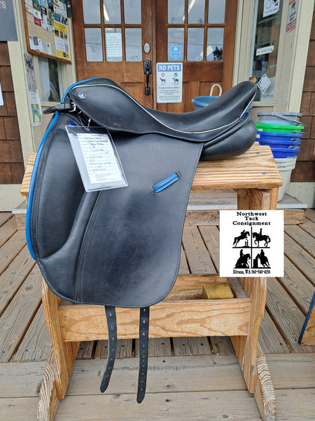 16.5" Hastilow & Sons Highland Cob Dressage Saddle