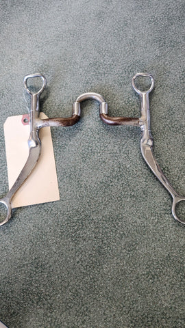 5" Myler Flat Shank Sweet Iron Correctional Bit