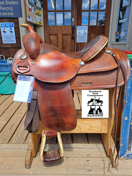 15.5" Circle Y Reining Saddle