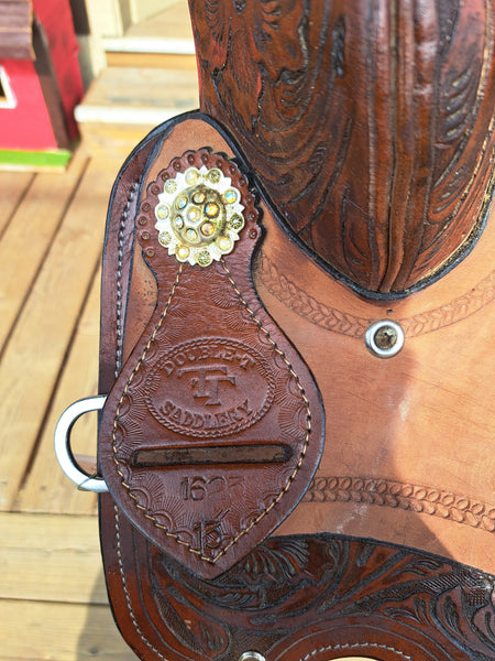 13" Double T Barrel Saddle