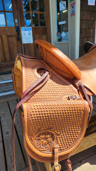 16" Paul Van Dyke Maker Wade Ranch Roper Saddle