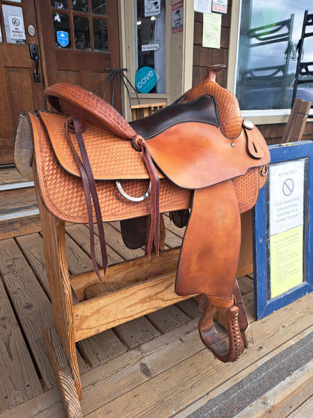 17" Frontier Saddlery Equitation Trail Saddle