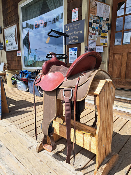 15" Fabtron Lady Trail Western Saddle