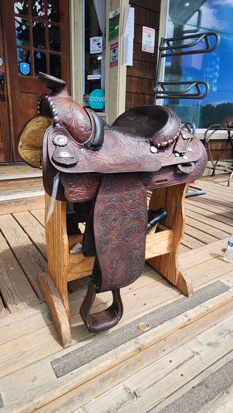 15.5" Circle Y Western Equitation Saddle