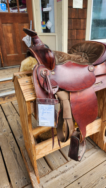13" American Saddlery General Lee Western Saddle