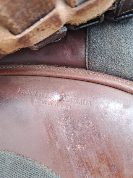 19" Bates Caprilli Close Contact Saddle