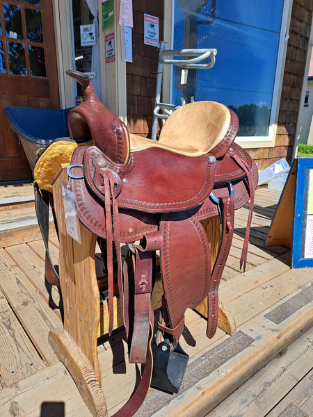 17" Dakota Draft Horse Trail Saddle