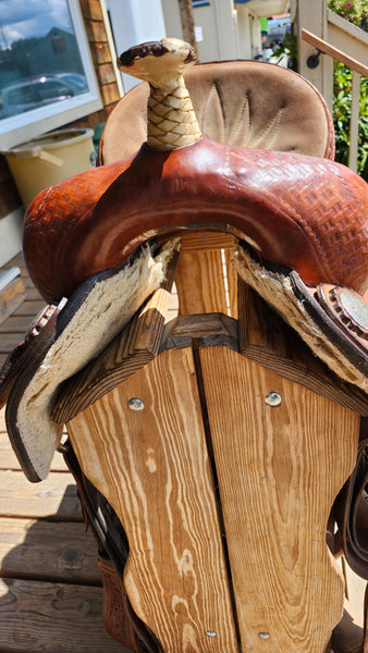 15" American Saddlery Barrel Racing Saddle
