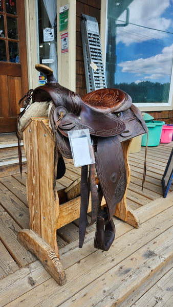 15" Hereford Tex Tan Western Saddle