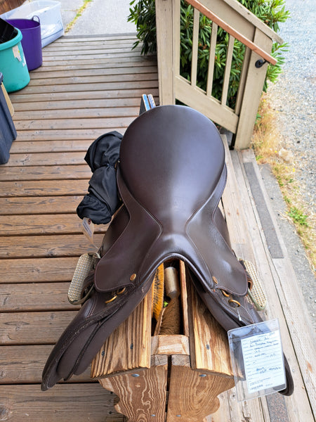 17.5" Collegiate Art All Purpose English Saddle