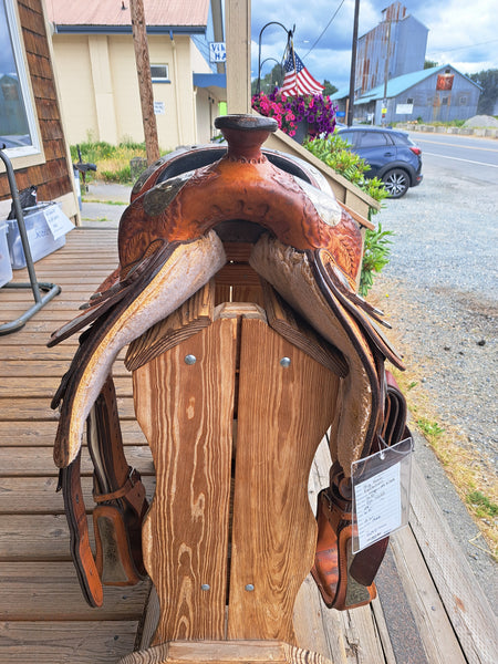 15.5" Big Horn Equitation Saddle