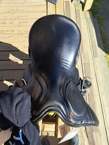 18.5" SDL Lemke Deluxe Dressage Saddle