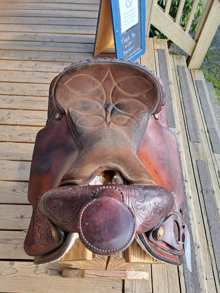 15" TexTan Equitation Saddle