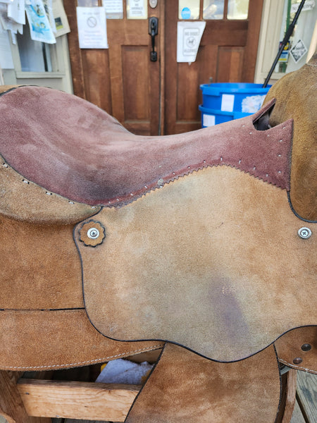 16" Schneiders Roughout Work and Trail II Saddle