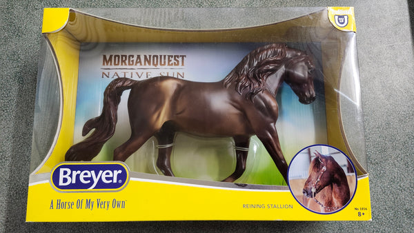 NEW Breyer Reining Stallion Morgan Quest Native Sun