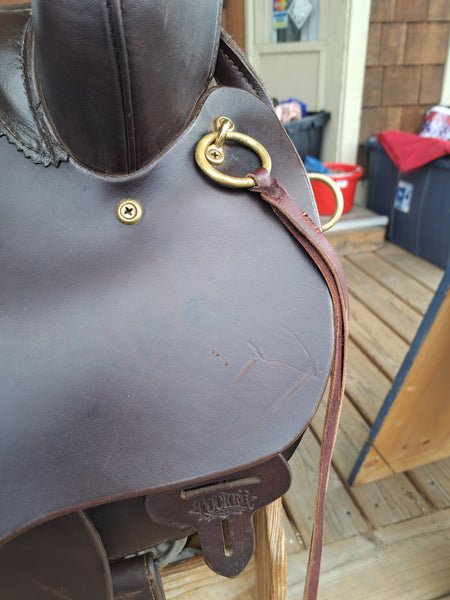 16.5" Tucker High Plains Western Trail Saddle
