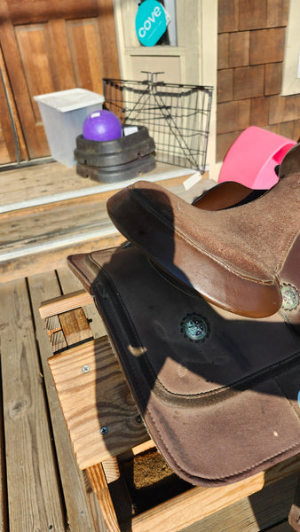 11" Tough 1 Eclipse Crypton Western Saddle
