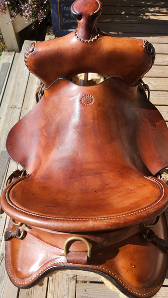 15.5" Fred Hook Western Trail Saddle