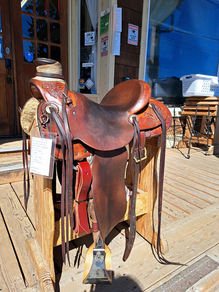 15" McCall Saddle Co Wade Ranch Roper Saddle