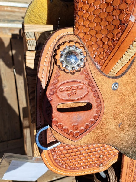 13" Cody Pro Barrel Racing Saddle