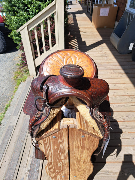 14" Vintage Hercules Olsen Western Saddle