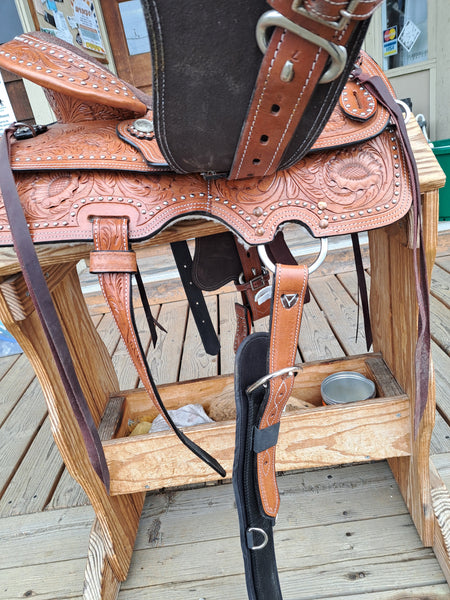 12" King Series Youth Braden Trail Saddle