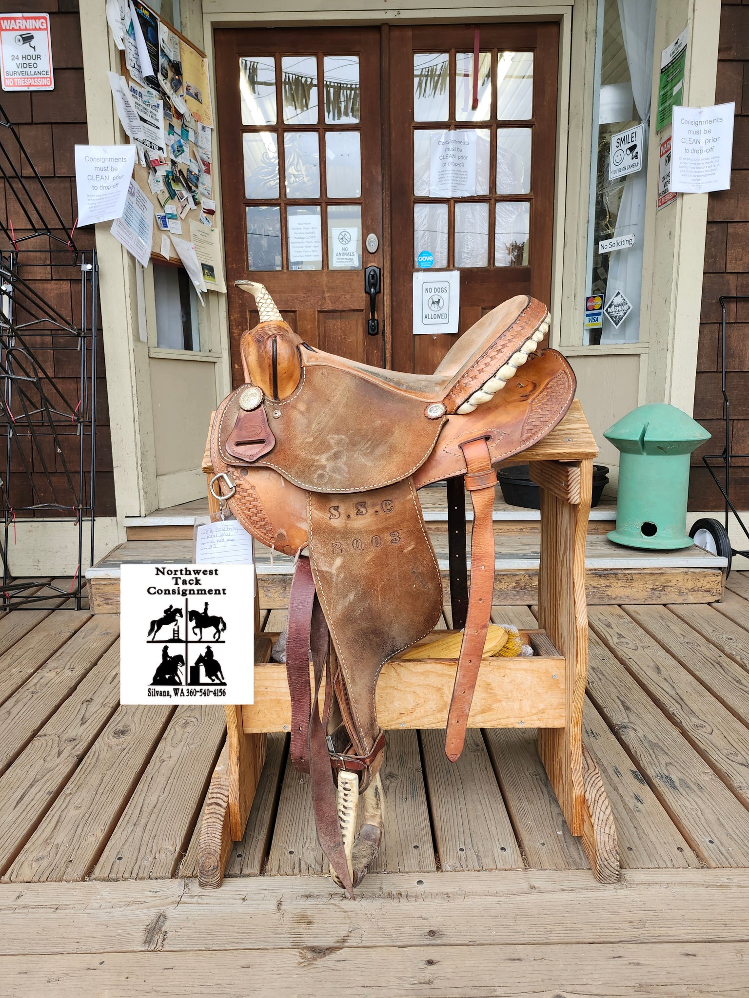 15" Billy Shaw Barrel Saddle