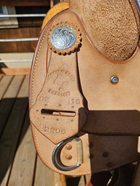 16" RS Saddlery Roughout Training Saddle