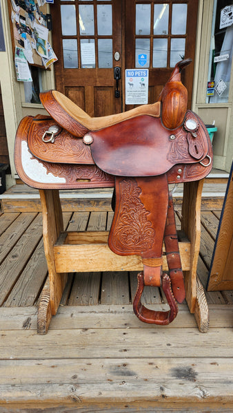 15.5" Crates Western Equitation Show Saddle
