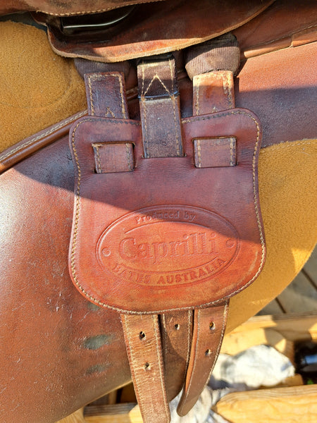16.5" Bates Caprilli Close Contact Jump Saddle