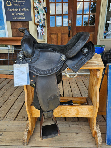 15" Simon Pure Skokomish Lightweight Western Saddle