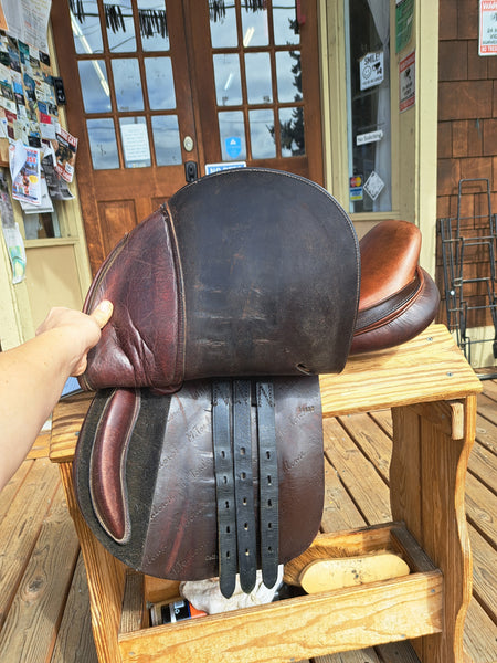 17" M. Toulouse Celine Jumping Saddle