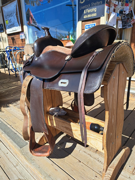 17" King Series Lightweight All Around Western Trail Saddle