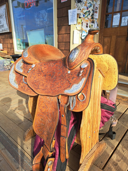 16" D by Kathys Equitation Saddle