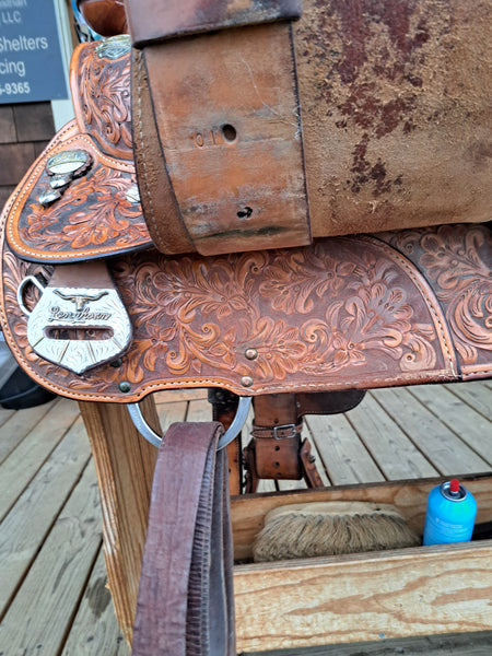 15" Billy Cook Longhorn Western Equitation Show Saddle