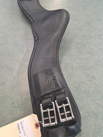26"Fairfax Leather dressage girth