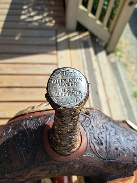 14.5" Billy Cook Barrel Saddle