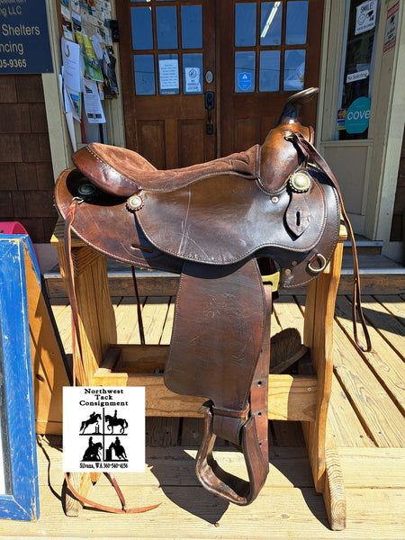 15" Keyston Western Saddle