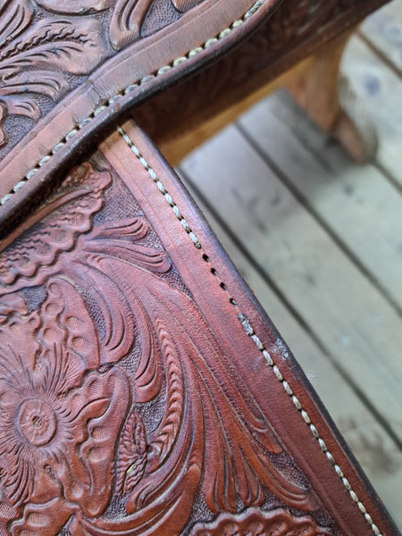 15.5" Bobs Custom Show Saddle