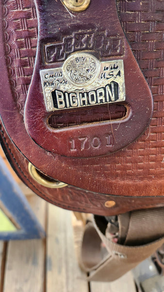 17-18" Big Horn Walking Horse Western Trail Saddle