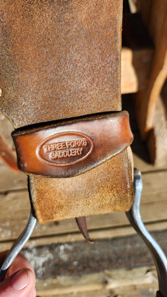 13.5" Three Forks Merril Barrel Saddle