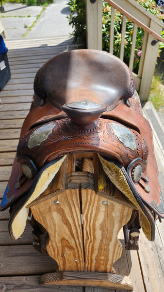 15.5" Hereford Tex-Tan Western Equitation Show Saddle