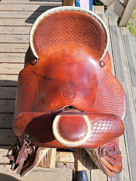 16" Colorado Saddlery Mile High western ranch trail saddle