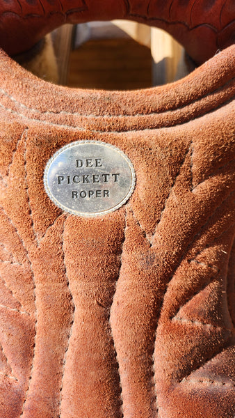 16" Courts Dee Pickett Roper Saddle