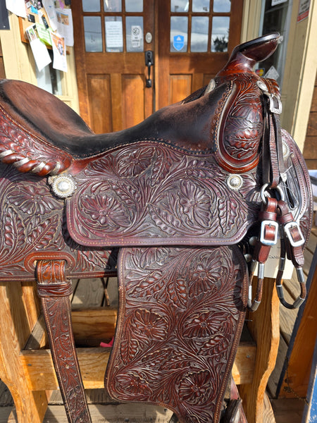 15" Victor Supreme Western Equitation Show Saddle