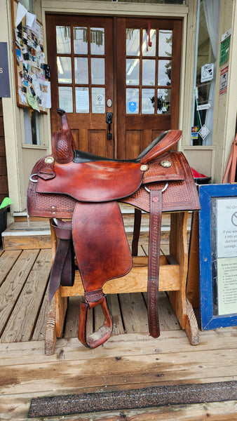 17" Dale Chavez Ranch Cutter Saddle