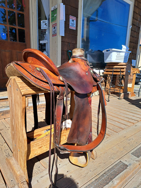 15" McCall Saddle Co Wade Ranch Roper Saddle