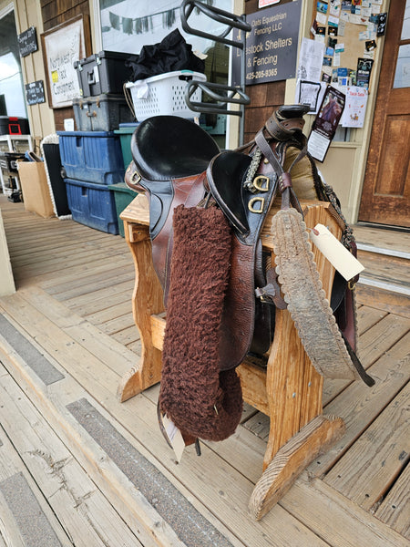 16" Kimberly Poley Australian Stock Saddle Package