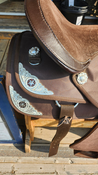 ON TRIAL 15" Synthetic Western Saddle